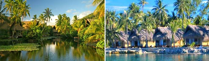 Moorea, Huahine, Bora Bora, Rangiroa, Nuku Hiva, Hiva Oa, Tahiti