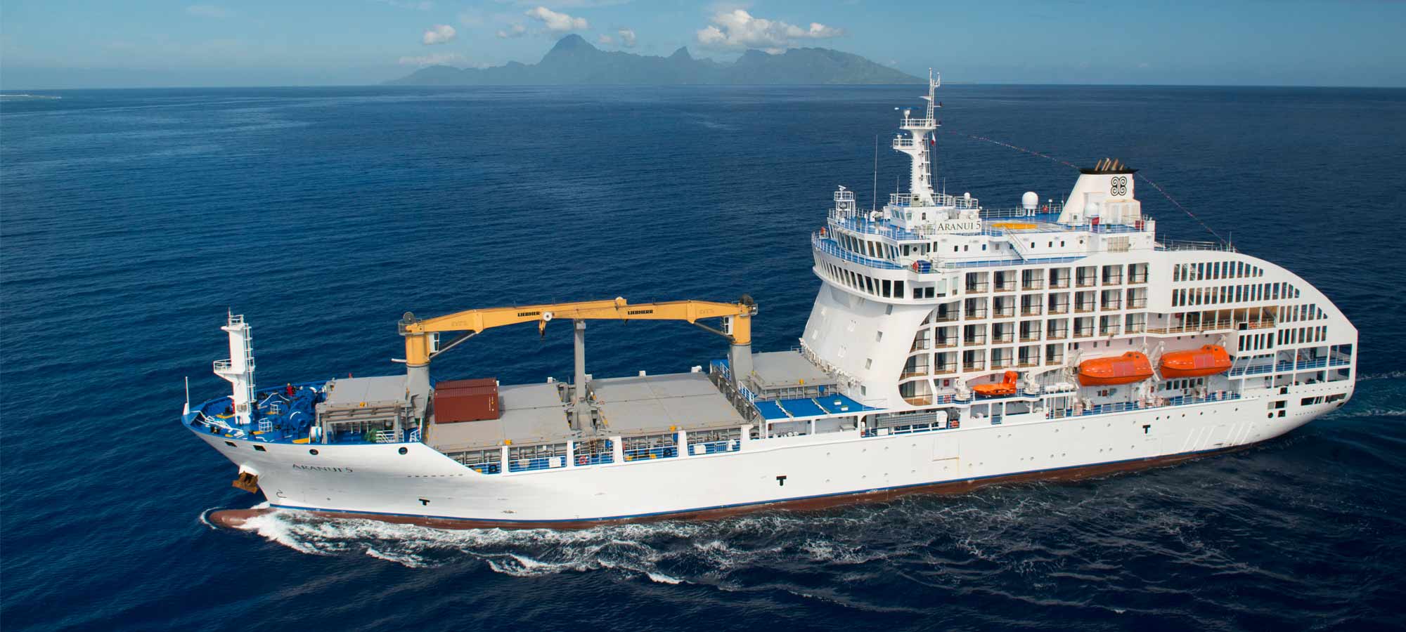 Aranui 5 - Frachtschiff Kreuzfahrt Polynesien
