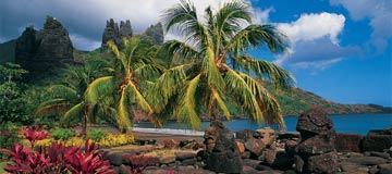 Unterkünfte auf den Marquesas
