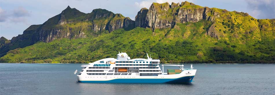 Aranoa - Frachtschiff-Kreuzfahrt in Polynesien