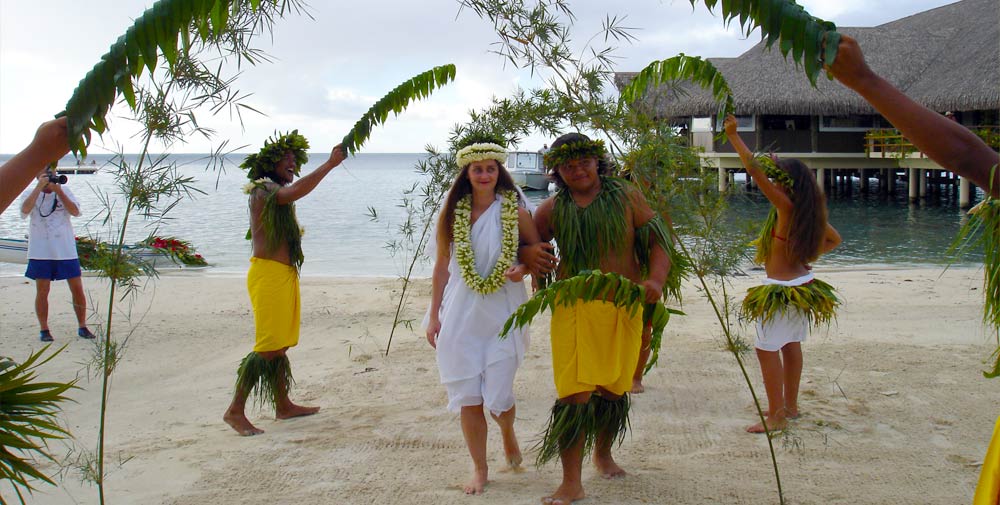 Hochzeit in Polynesien