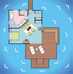 Deep-Overwater Bungalow