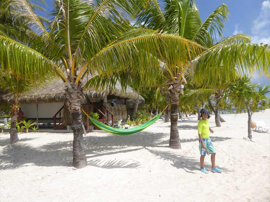 Tikehau Paradise Strand-Bungalow