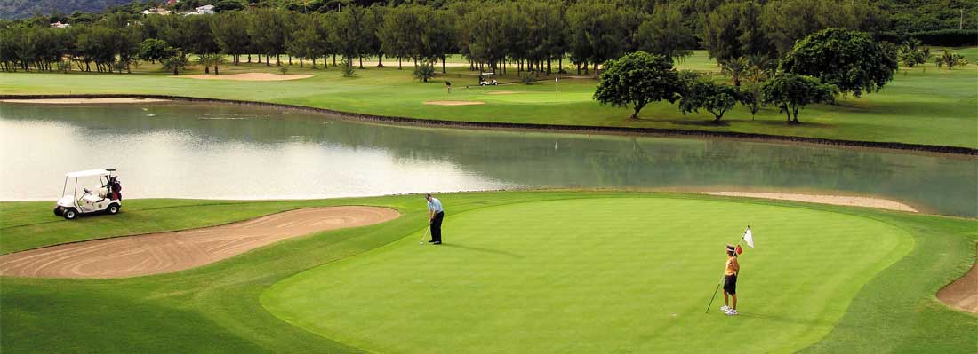 Golf auf Mauritius, golfen, Golfplätze
