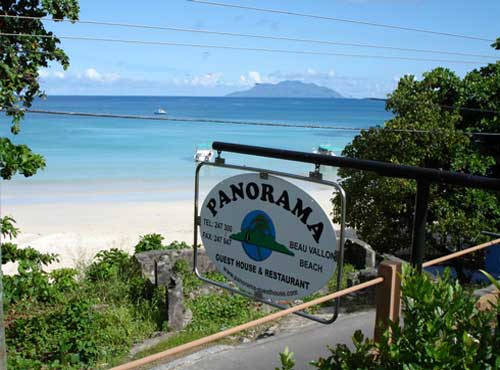 Panorama Relais des Iles Seychellen