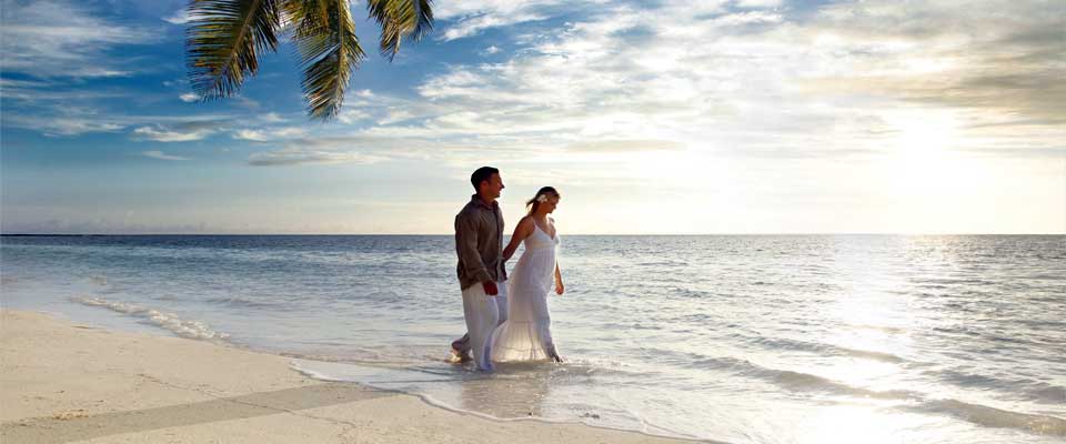 Pakete für Hochzeits-Zeremonien am Strand